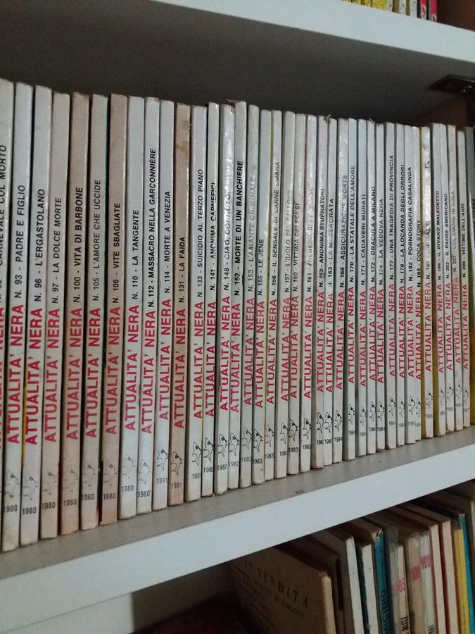 Attualità Nera fumetti erotici 1978 1987 Edifumetto Vendita singoli numeri range 81-210 - immagine 2