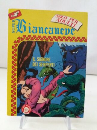 Super Biancaneve 4 fumetti erotici Edifumetto 1983