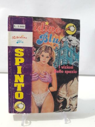 Libidine BLu Spinto 3 ricopertinato n. 8 fumetti erotici Ediperiodici 1995