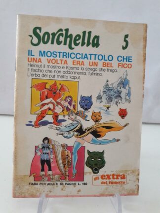 Sorchella 5 fumetti erotici ed. Publistrip 1974