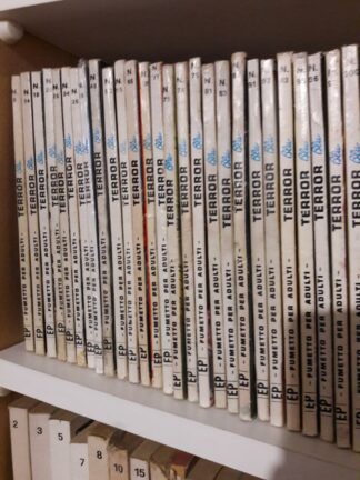 Terror Blu fumetti erotici 1977 1983 Ediperiodici Vendita singoli numeri Range 1 - 50