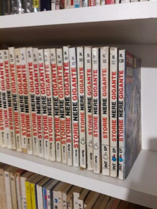 Storie Nere Gigante fumetti erotici 1978 1996 ed. Publistrip Vendita singoli numeri Range 1 - 50