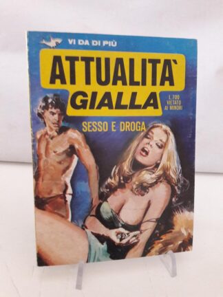 Attualità Gialla 17 fumetti erotici Edifumetto 1983