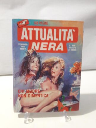Attualità Nera II Seconda Serie 18 fumetti erotici ed. Squalo 1989