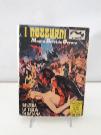 Notturni I Prima Serie 1 Belzeba fumetti erotici ed. Segi 1972 (OA)