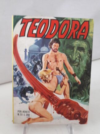 Teodora 51 fumetti erotici ed. La Terza 1973