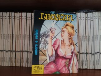 Lucrezia serie completa 1/140 Completa Meno un numero fumetti erotici ed. RG 1969 Ottima