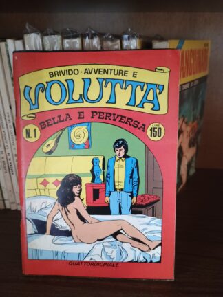 Brivido Avventure e Voluttà serie completa 1/8 fumetti erotici ed. Cea 1973