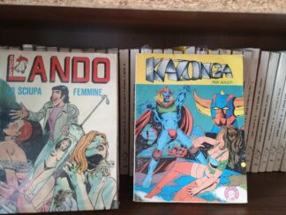 Super Lando serie completa 1/59 Meno 5 numeri + suppl. Kazonga fumetti erotici Edifumetto 1978